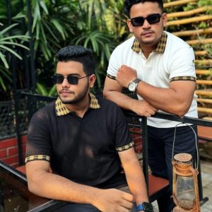 Premium Polo T-Shirt for men White & Black-